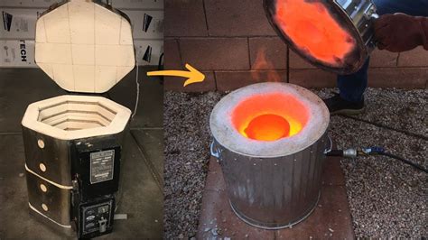 metal melting furnace construction